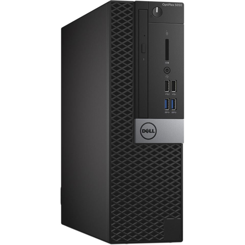 Discount PC - front-side angle view of Dell Optiplex 5050 Small Form Factor i5 Desktop