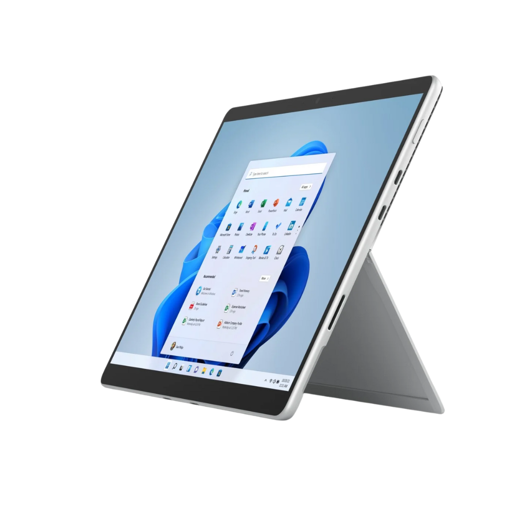 Discount PC- Microsoft i7 Surface Pro 8 gen 11 side view 
