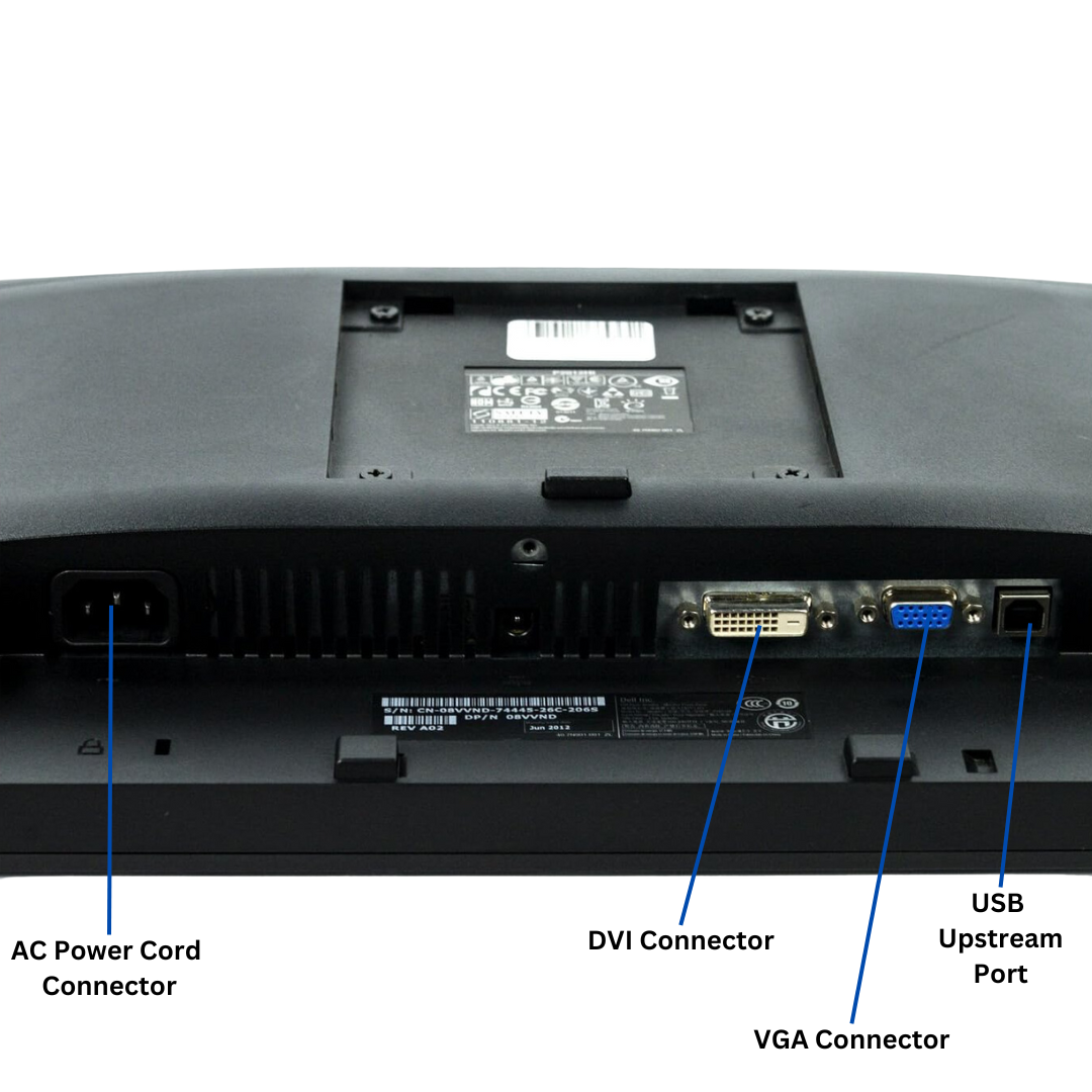 Discount PC- P2012H Monitor ports