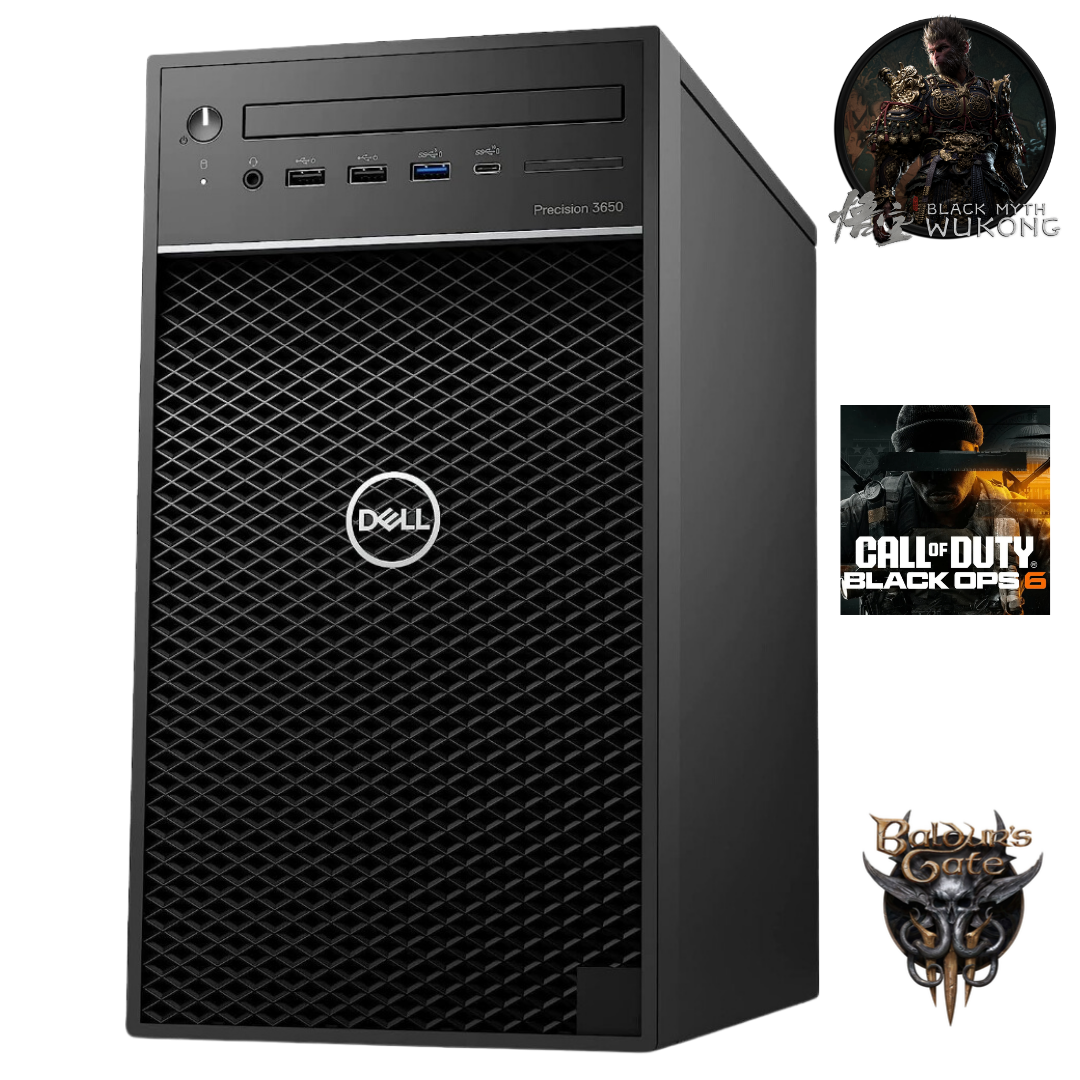 Discount PC- Gaming PC Dell Precision 3650 Tower- Facing Forward Games