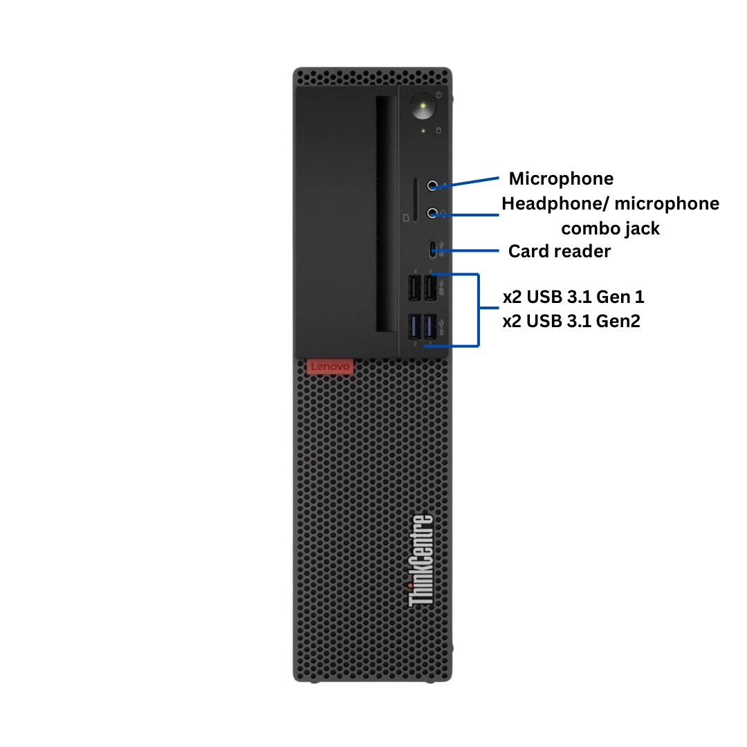 Discount PC - Front View of OptiPlex M720S Small Form Factor Desktop ports