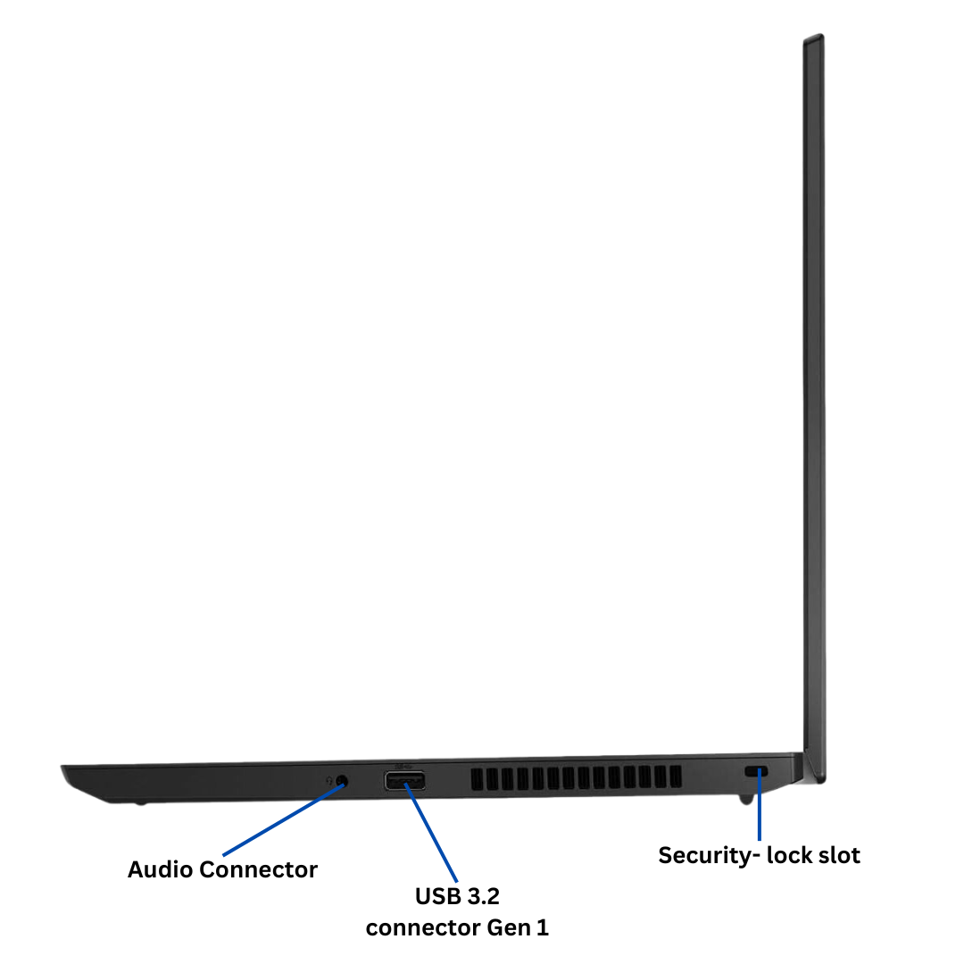 Discount PC- Thinkpad L15 i5 gen 10 right port view