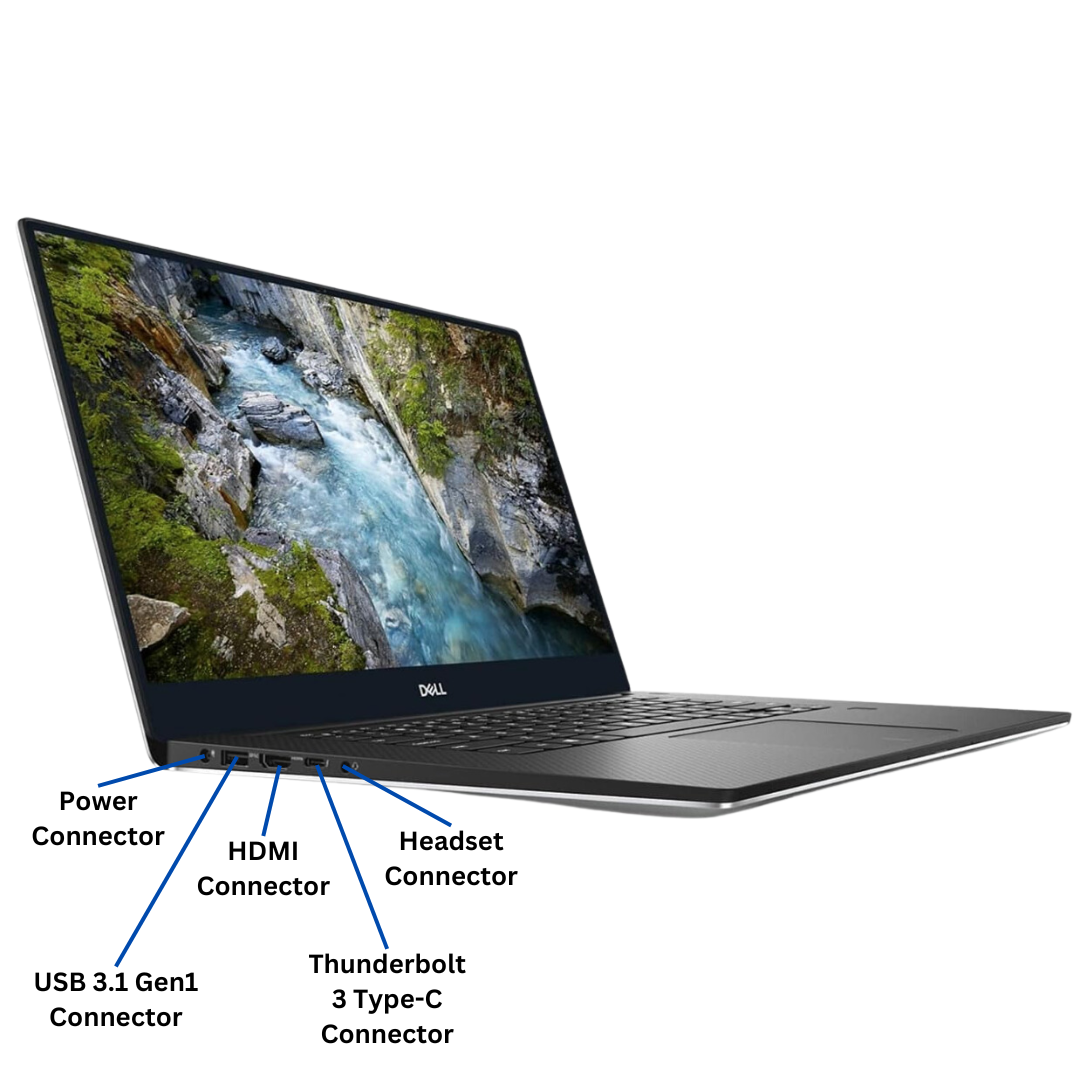 Discount PC- 5540 i5 gen 9 left port view
