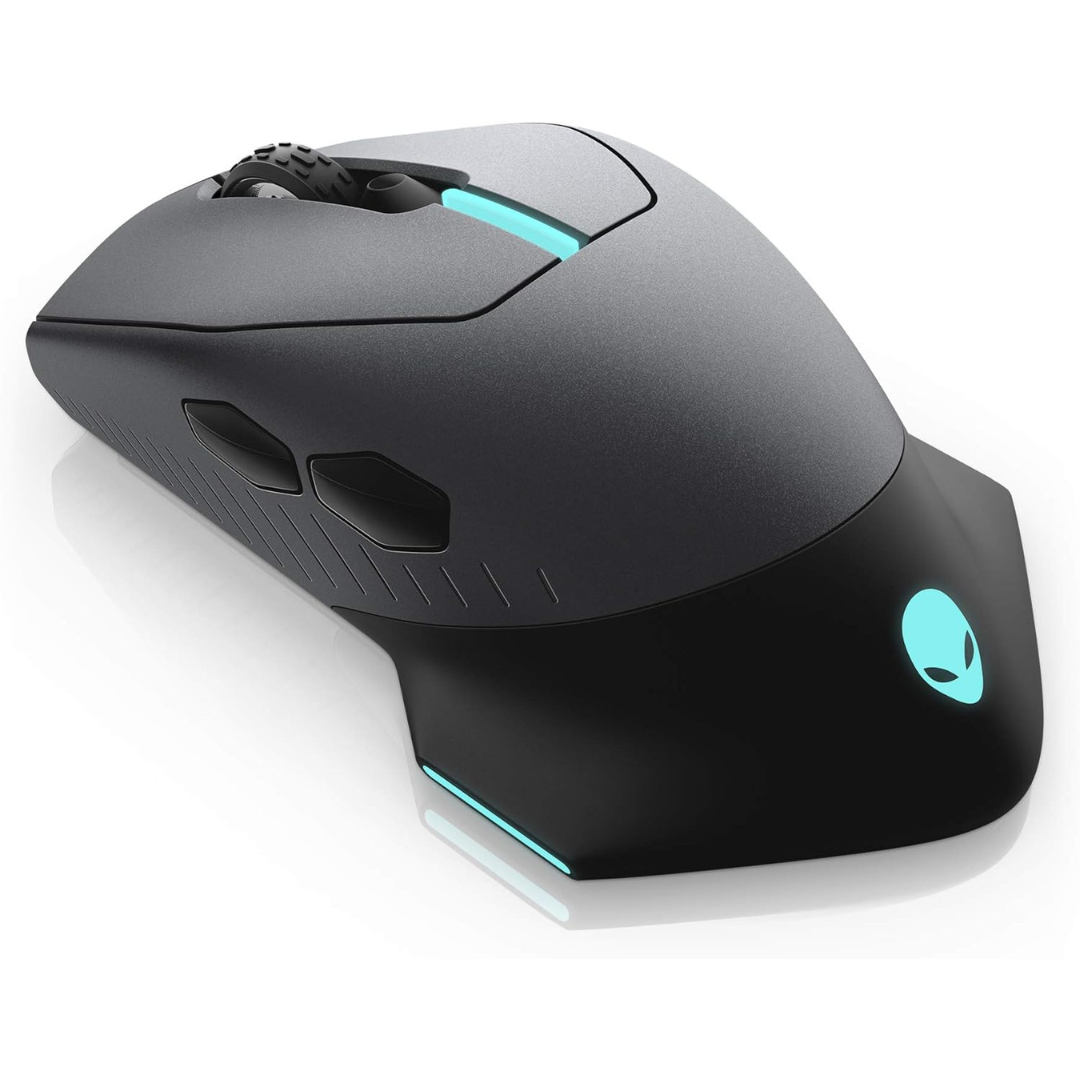 Discount PC - Alienware AW610M Wired/Wireless Mouse - top - angled