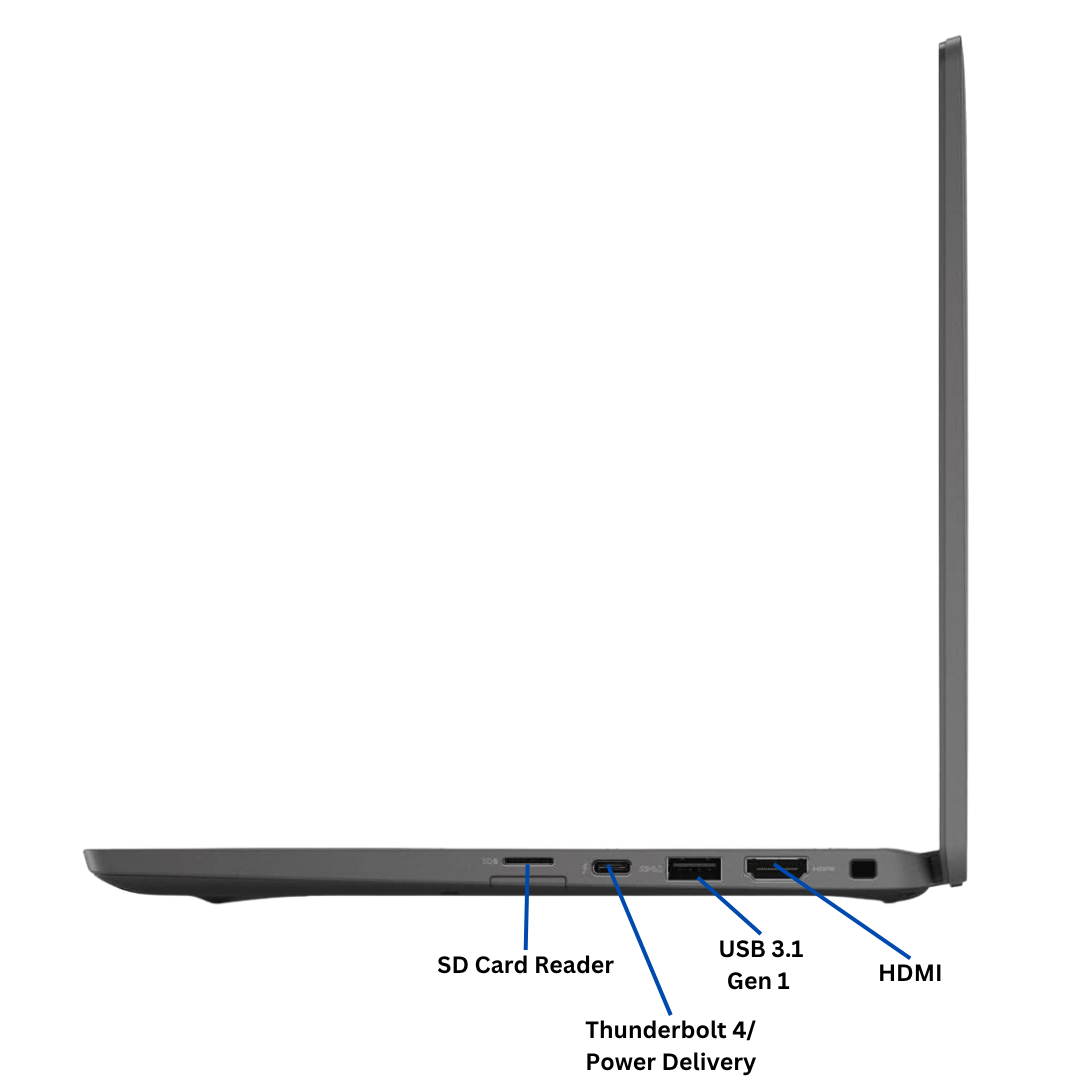 Discount PC- 7320 i7 gen 11 touch right port diagram