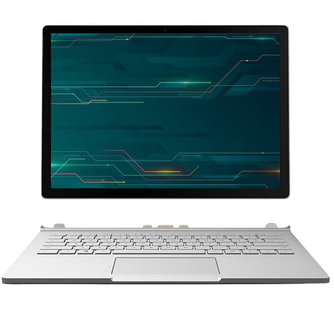 Microsoft Surface Book i7 Gen 6 | 16GB DDR4 | 512GB SSD | Windows 10 Home (Silver)