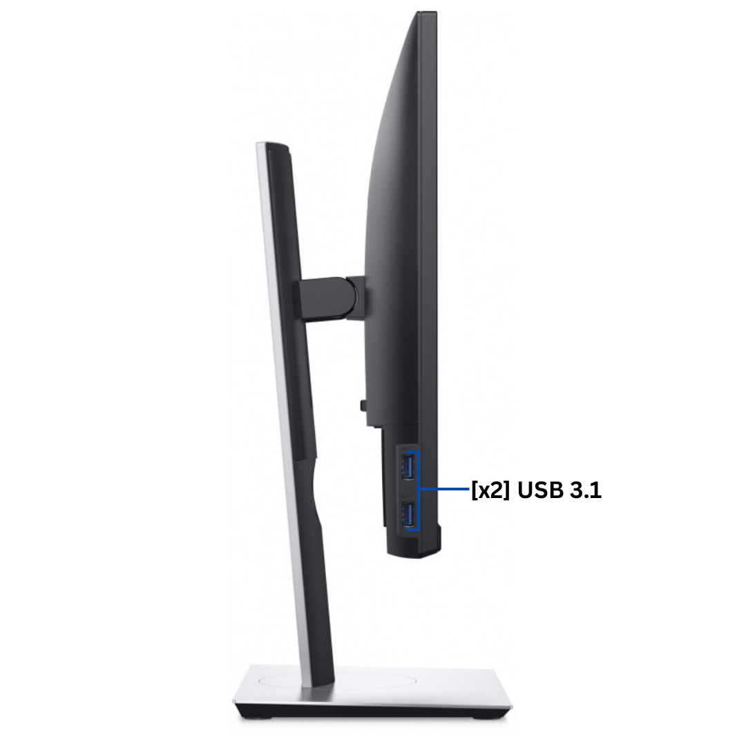Discount PC - Dell Professional P221H 22&quot; Monitor Side Port  View