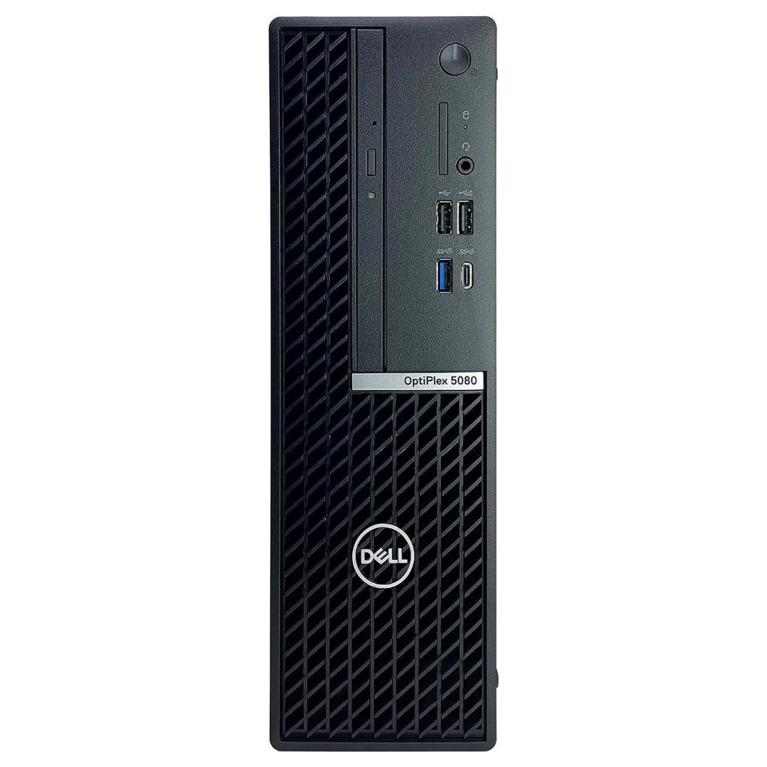 Dell OptiPlex 5080 computer tower on a white background