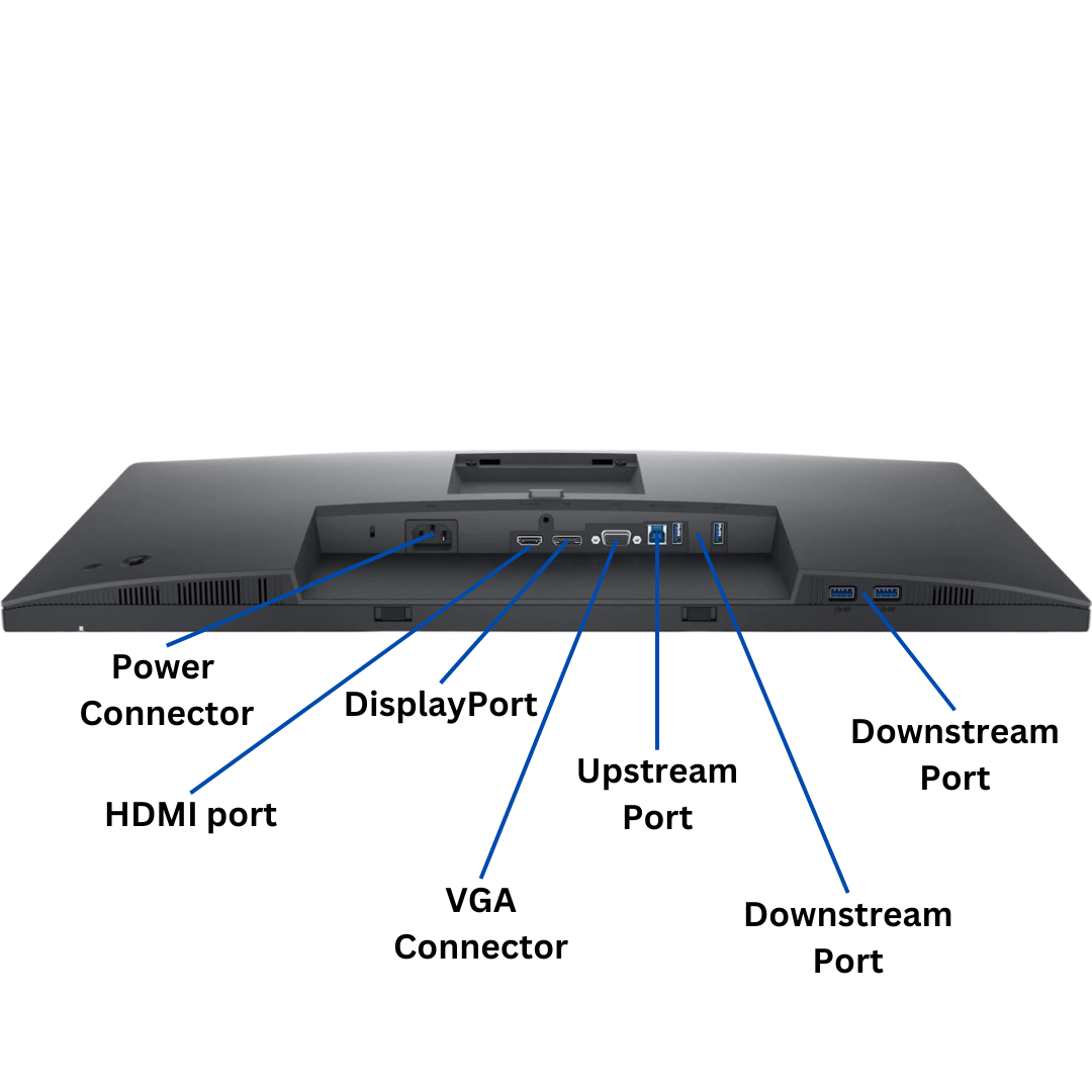 Discount PC- P2722H Monitor port diagram 