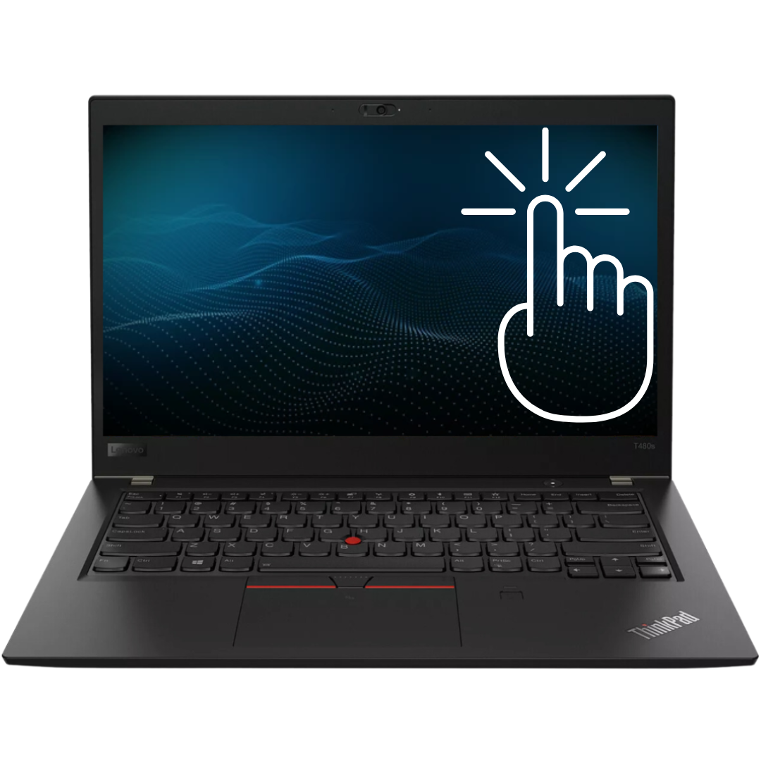 Front View of Lenovo ThinkPad T480S Laptop