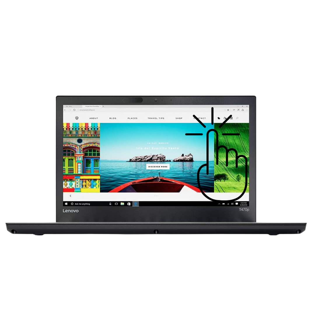 Discount PC - Dell Latitude T470P i5 Front View