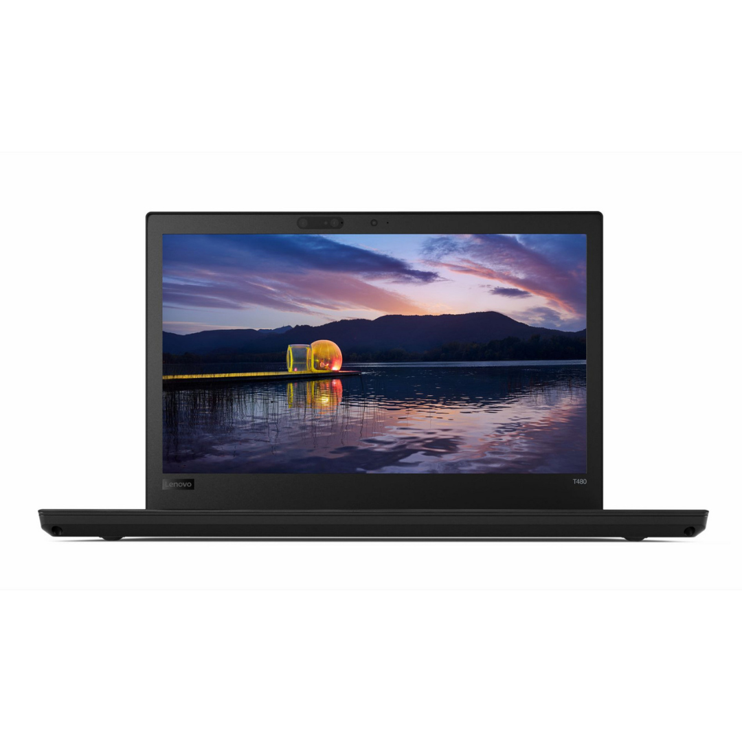 Front View of Lenovo ThinkPad T480 Laptop