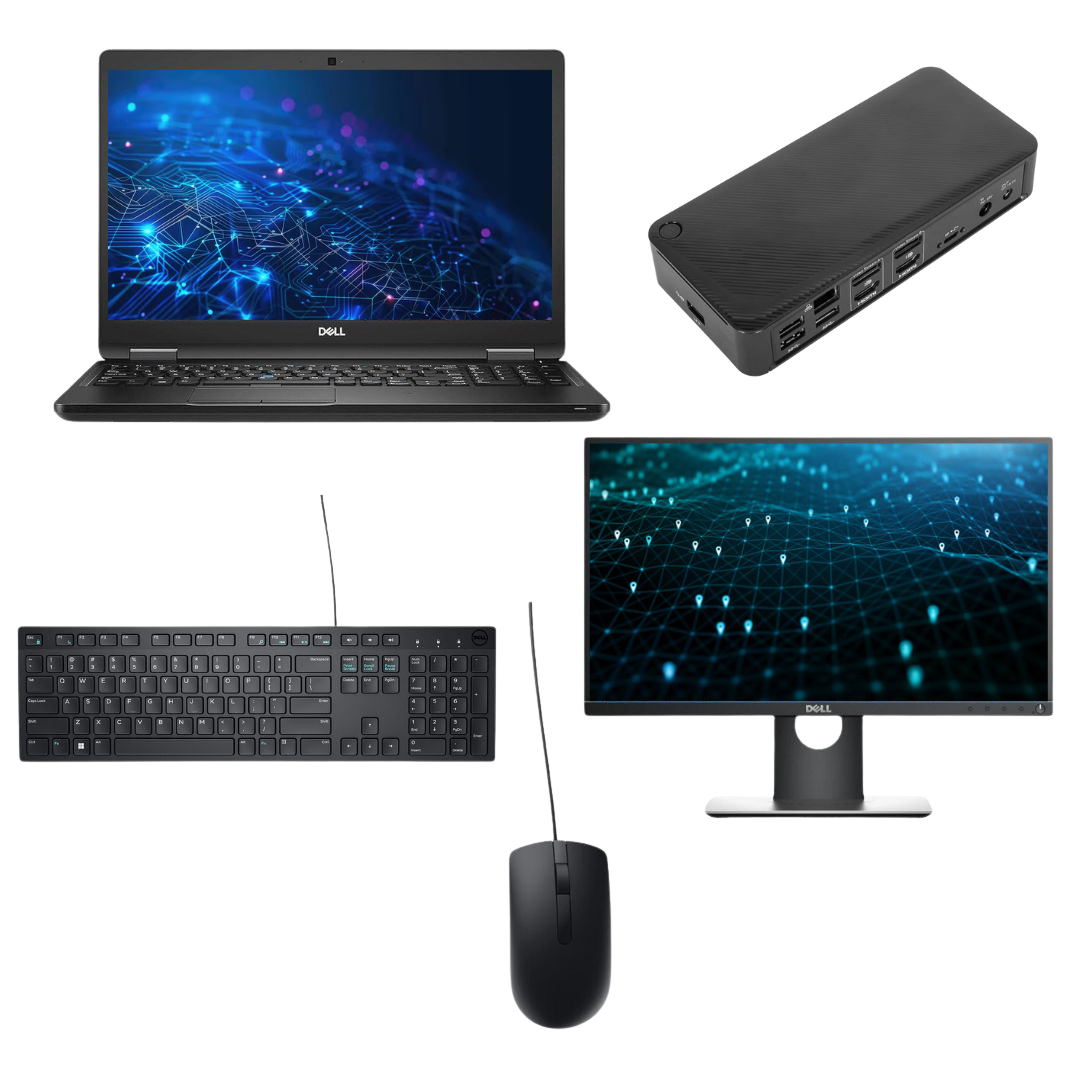 Discount Pc - Dell Latitude 14" 5590 i5 Laptop Bundle