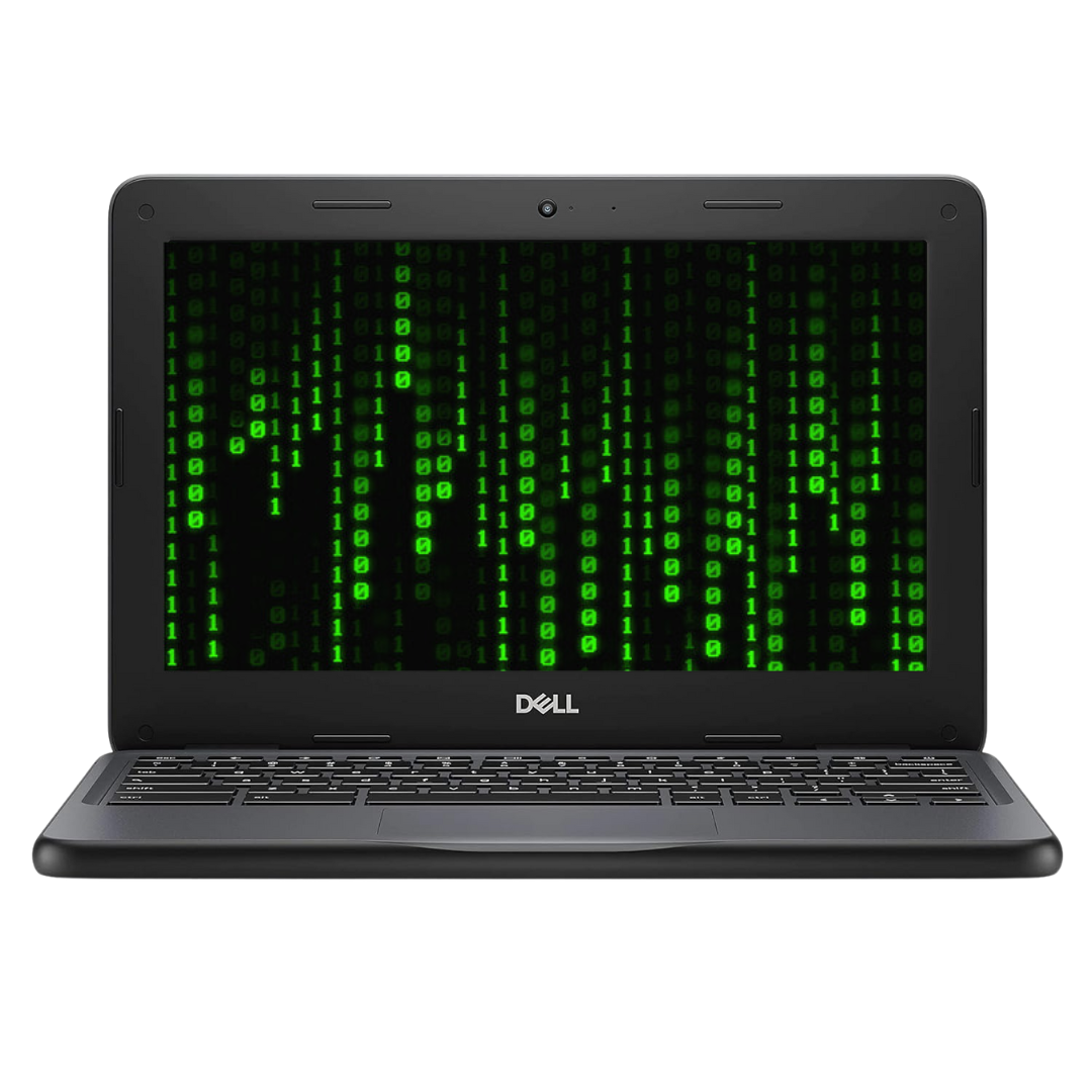 Discount PC- Chromebook 3100 celeron facing forward 