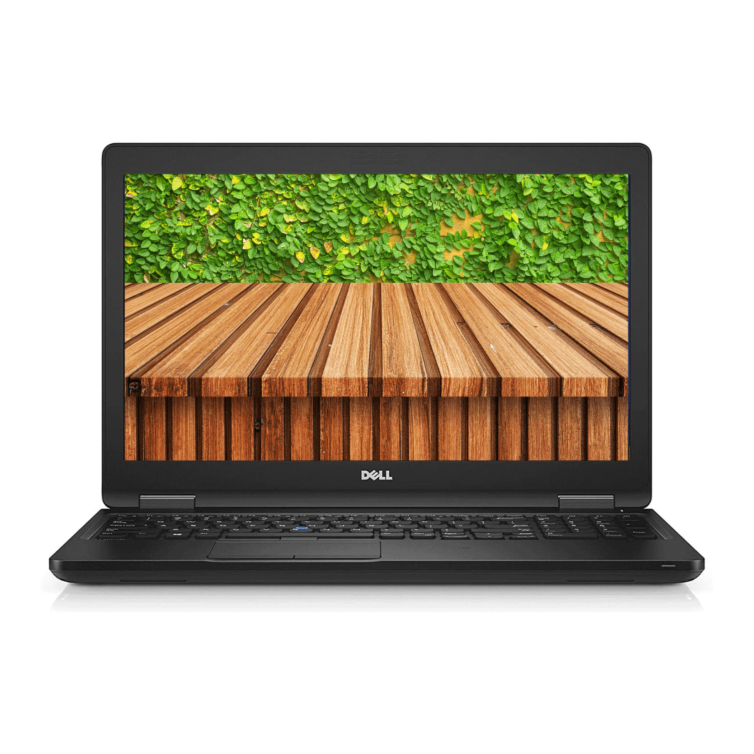 Dell Latitude 5580 i5 - lid open - front view