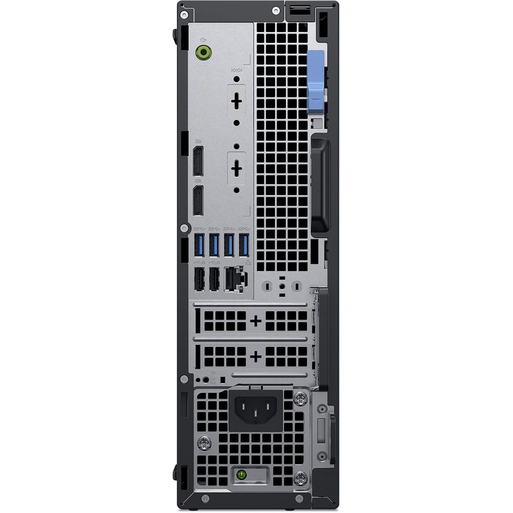 Discount PC - back view of Dell Optiplex 5070 Small Form Factor Desktop ports