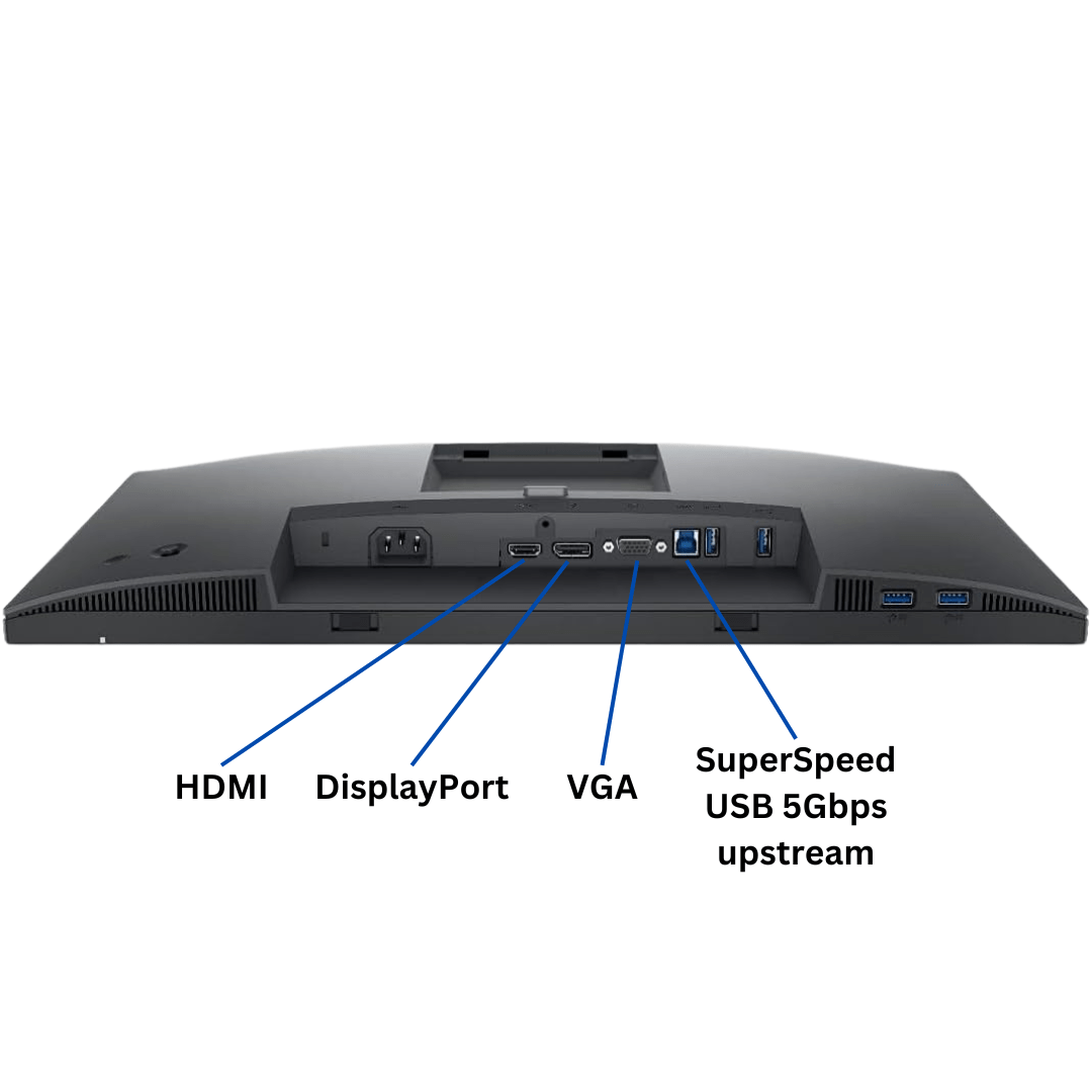 Discount PC - Dell Professional P2222H Monitor - ports