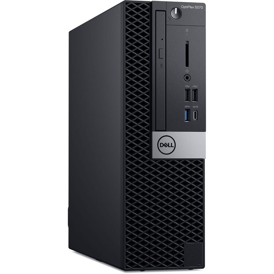 Discount PC - front view of Dell Optiplex 5070 Small Form Factor Desktop